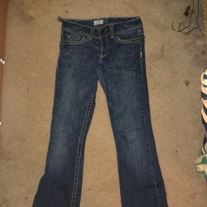 Aeropostale skinny flare jeans